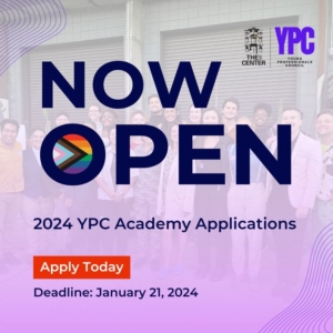 Applications for The San Diego LGBT Center’s 2024 Young Professionals Council (YPC) Academy