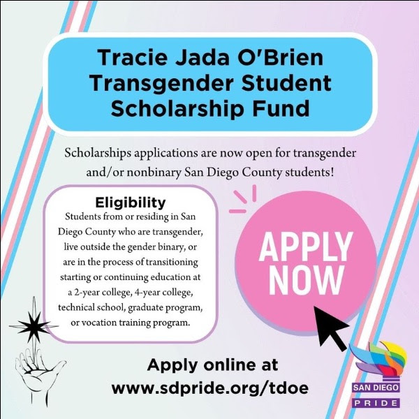 Sd Pride Transgender Student Scholarship