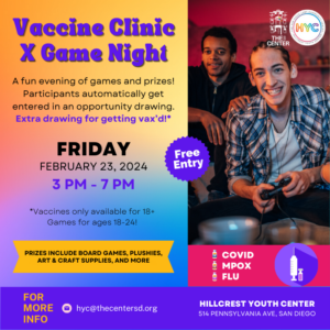 Vaccine Clinic and Game Night